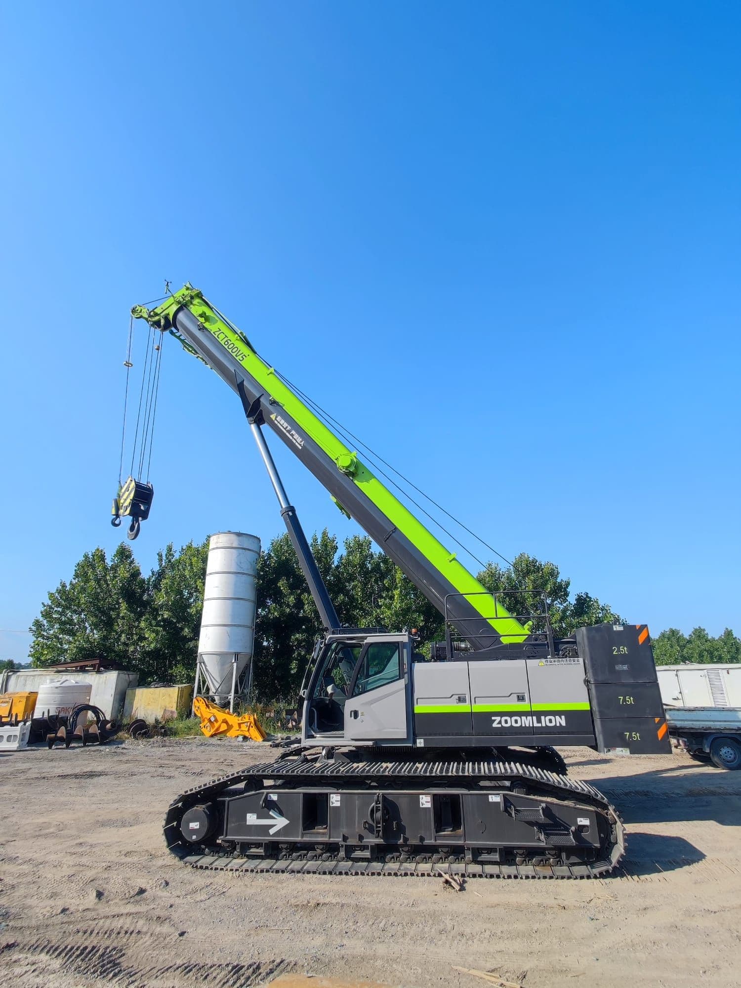 MAKİNE PARKIMIZI 2 ADET 60 TONLUK TELESKOPİK PALETLİ VİNÇ İLE GÜÇLENDİRDİK